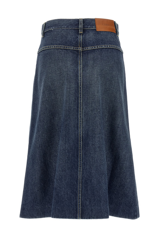 Denim skirt Blue Denim skirt Blue