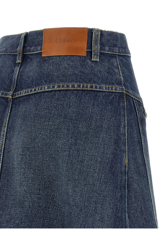 Denim skirt Blue Denim skirt Blue