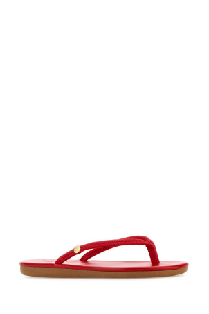 Red fabric Saionara thong slippers Red ANCIENT GREEK (SAIONARAROPE) Red fabric Saionara thong slippers Red ANCIENT GREEK (SAIONARAROPE)