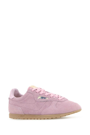 Pink suede Windspin sneakers AUTRY (WSLW)