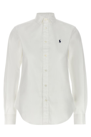 Футболка з логотипом Біла POLO RALPH LAUREN 211891376001 Футболка з логотипом Біла POLO RALPH LAUREN 211891376001