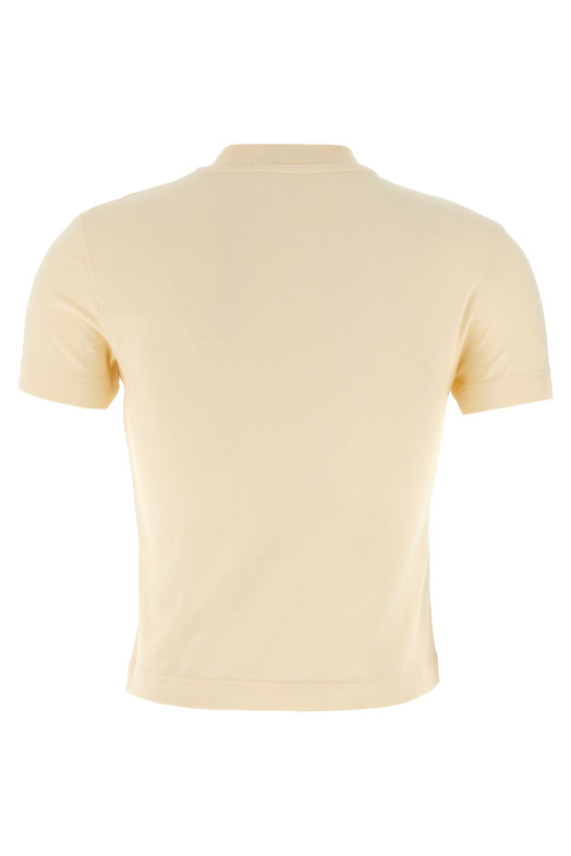 'Le T-shirt Gros-Grain' T-shirt Beige 'Le T-shirt Gros-Grain' T-shirt Beige
