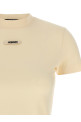 'Le T-shirt Gros-Grain' T-shirt Beige 'Le T-shirt Gros-Grain' T-shirt Beige