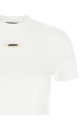 JACQUEMUS 'Le T-shirt Gros-Grain' футболка белая 24ETSW00133AJ00124100 JACQUEMUS 'Le T-shirt Gros-Grain' футболка белая 24ETSW00133AJ00124100