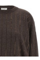 Sequin cashmere sweater Brown Sequin cashmere sweater Brown