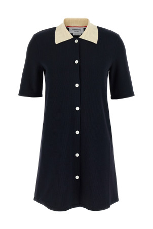 Платье-поло Синее THOM BROWNE FJD129AJ0223415 Платье-поло Синее THOM BROWNE FJD129AJ0223415