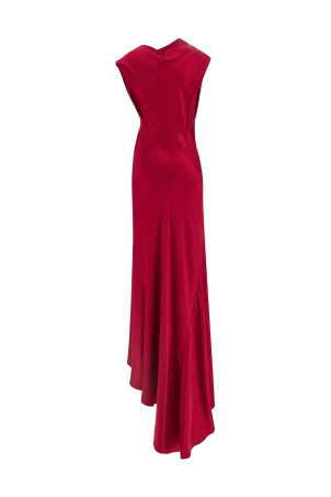 Сатинова сукня Фуксія ALBERTA FERRETTI A040166270218 Сатинова сукня Фуксія ALBERTA FERRETTI A040166270218
