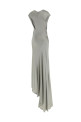 Сатинове плаття Сіре ALBERTA FERRETTI V040166270483 Сатинове плаття Сіре ALBERTA FERRETTI V040166270483