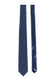 'Gancini + Cuori' print tie Blue 'Gancini + Cuori' print tie Blue
