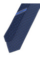 'Gancini + Cuori' print tie Blue 'Gancini + Cuori' print tie Blue