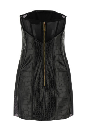 Coconut texture dress Black Coconut texture dress Black