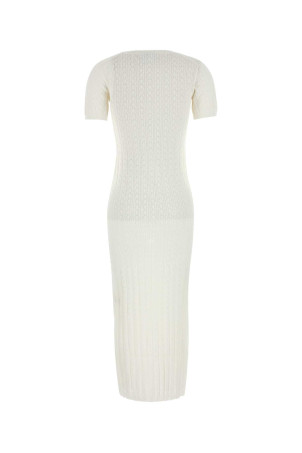 White stretch crochet Aruba dress LOULOU (ARUBA) White stretch crochet Aruba dress LOULOU (ARUBA)