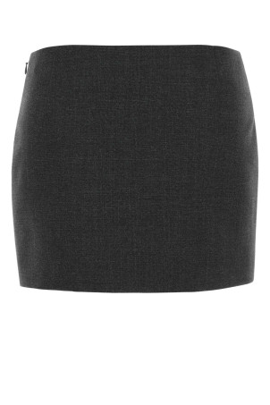 Угольно-серая мини-юбка из шерсти GIVENCHY (BW40ZS14FU) Угольно-серая мини-юбка из шерсти GIVENCHY (BW40ZS14FU)