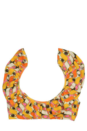 Бікіні з рюшами, різнокольоровий LA DOUBLE J (SWI0022THIRDEYE)