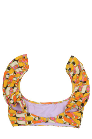 Бікіні з рюшами, різнокольоровий LA DOUBLE J (SWI0022THIRDEYE)