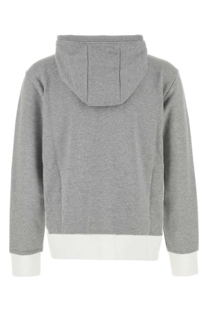 Серый хлопковый свитшот THOM BROWNE (MJT517A03037) Серый хлопковый свитшот THOM BROWNE (MJT517A03037)