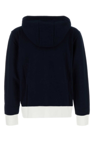 Navy blue cotton sweatshirt Black THOM BROWNE (MJT517A03037) Navy blue cotton sweatshirt Black THOM BROWNE (MJT517A03037)