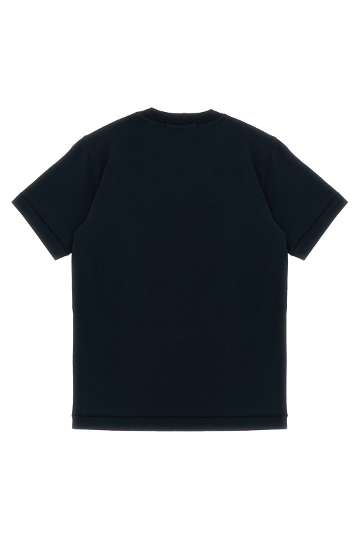 Футболка з логотипом, чорна STONE ISLAND JUNIOR K2S162100002S0047V0029 Футболка з логотипом, чорна STONE ISLAND JUNIOR K2S162100002S0047V0029