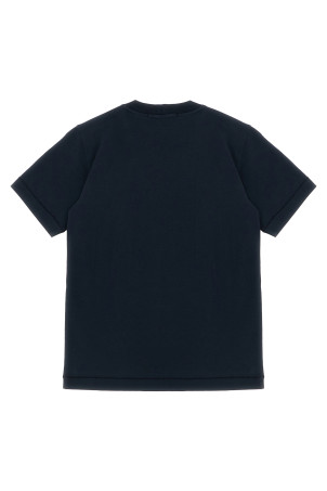 Футболка з логотипом, синя STONE ISLAND JUNIOR K2S162100002S0047V0020 Футболка з логотипом, синя STONE ISLAND JUNIOR K2S162100002S0047V0020