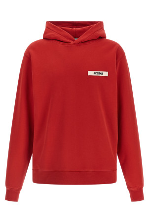 Світшот «Le Hoodie Gros Grain» Червоний 25EHOM00247AJ00126480