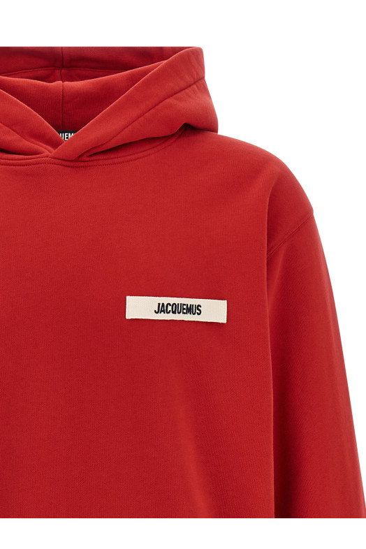 'Le Hoodie Gros Grain' sweatshirt Red
