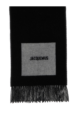 'L'Echarpe Rond Carré' scarf Black