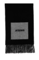 'L'Echarpe Rond Carré' scarf Black