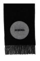 'L'Echarpe Rond Carré' scarf Black