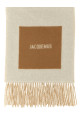 'L'Echarpe Rond Carré' scarf Beige