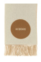 'L'Echarpe Rond Carré' scarf Beige