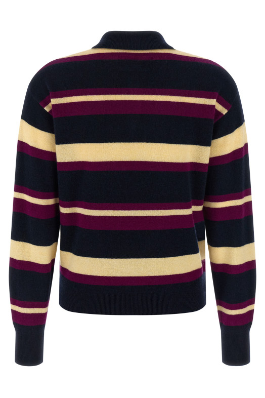 'Collegiate Stripe' polo shirt Multicolor