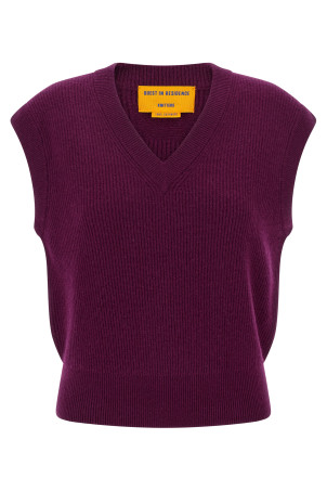 Жилет «Ребро» фіолетовий W30710RMAUBERGINE Жилет «Ребро» фіолетовий W30710RMAUBERGINE