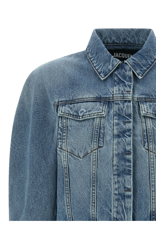 Куртка «La Veste de-Nimes Ovalo» BLUE 25HJAW00112AD0003833C Куртка «La Veste de-Nimes Ovalo» BLUE 25HJAW00112AD0003833C