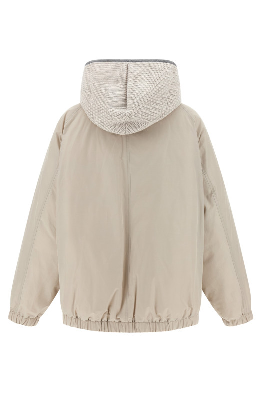 Куртка з капюшоном Сіра BRUNELLO CUCINELLI MG5017852C7958