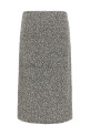 Твидовая юбка Черная TORY BURCH 170830002