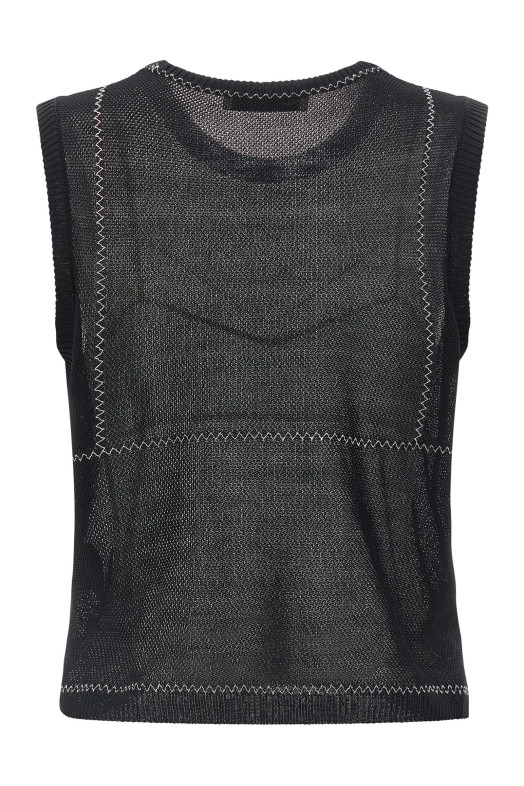 Mesh Top Black