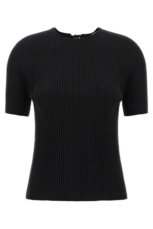 Back closure sweater Black Back closure sweater Black