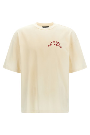 'Amiri Hollywood' T-shirt Beige 'Amiri Hollywood' T-shirt Beige