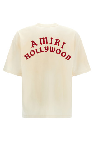 'Amiri Hollywood' T-shirt Beige 'Amiri Hollywood' T-shirt Beige