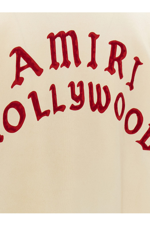 'Amiri Hollywood' T-shirt Beige 'Amiri Hollywood' T-shirt Beige