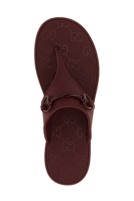 Сандалии-ремешки красные GUCCI 780306J87006207