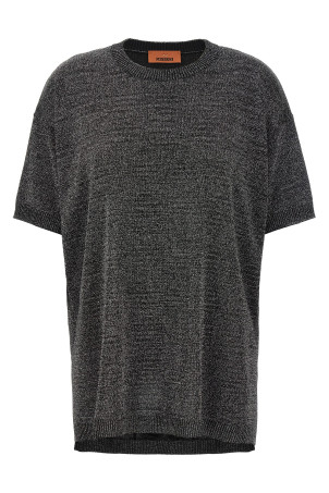 Трикотажная футболка Silver MISSONI DS25WN04BK01BYL905D Трикотажная футболка Silver MISSONI DS25WN04BK01BYL905D