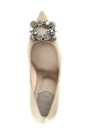 'Flower Strass' pumps Gray