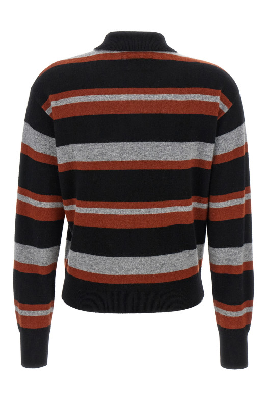 'Collegiate Stripe' polo shirt Multicolor