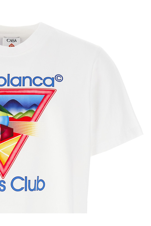 'Tennis Club Icon' T-shirt Multicolor