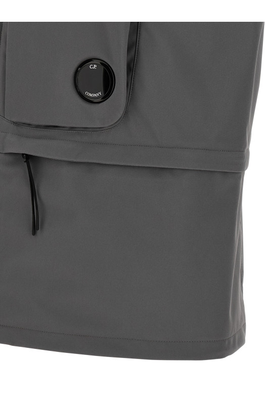 C.P. COMPANY 'CP Shell Hooded' жилет Бежевый 18CMVE132A005968A935