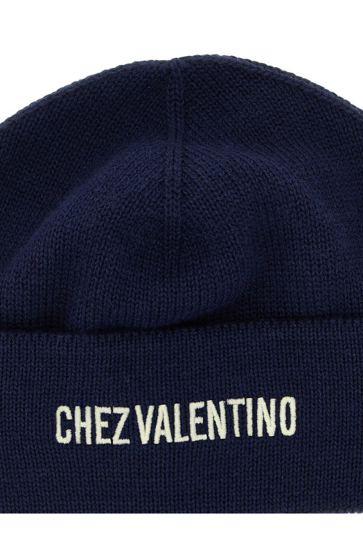 Valentino Garavani 'Chez Valentino' cap Blue Valentino Garavani 'Chez Valentino' cap Blue