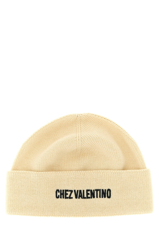 Valentino Garavani «Chez Valentino» бежева кепка Y2HB02RFZL581 Valentino Garavani «Chez Valentino» бежева кепка Y2HB02RFZL581