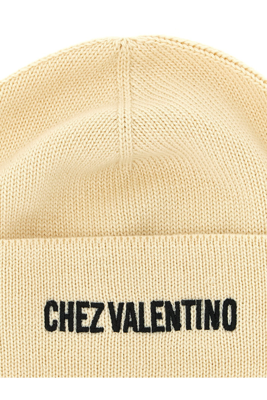 Valentino Garavani «Chez Valentino» бежева кепка Y2HB02RFZL581 Valentino Garavani «Chez Valentino» бежева кепка Y2HB02RFZL581
