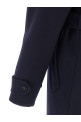 Double-breasted wool trench coat Blue Double-breasted wool trench coat Blue